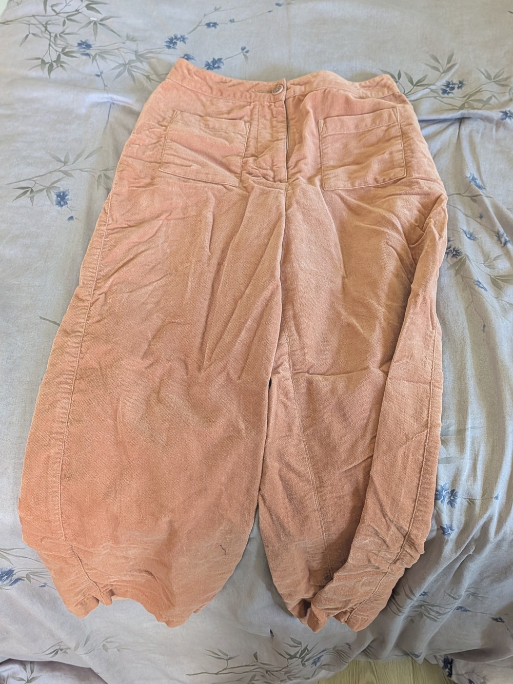 People Tree Dusty Rose Corduroy Trousers